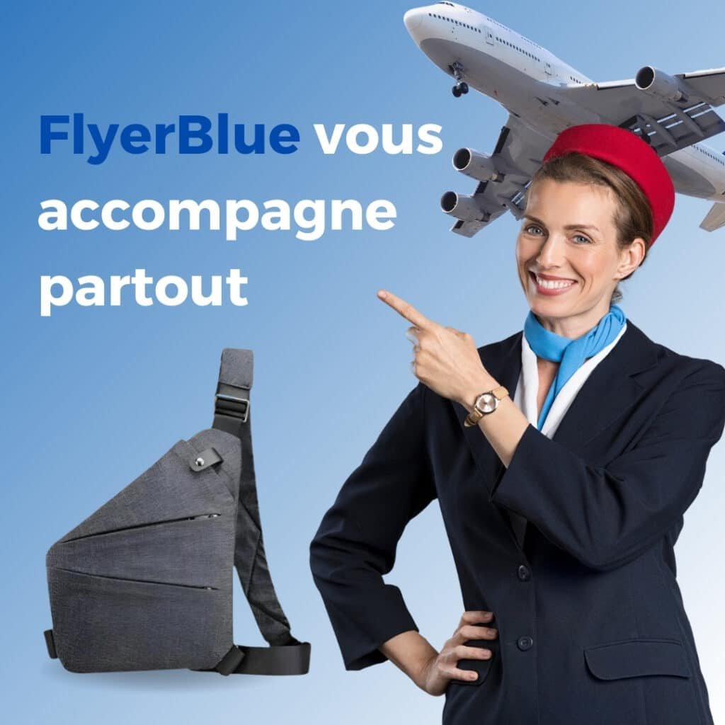 Sac antivol voyage FlyerBlue