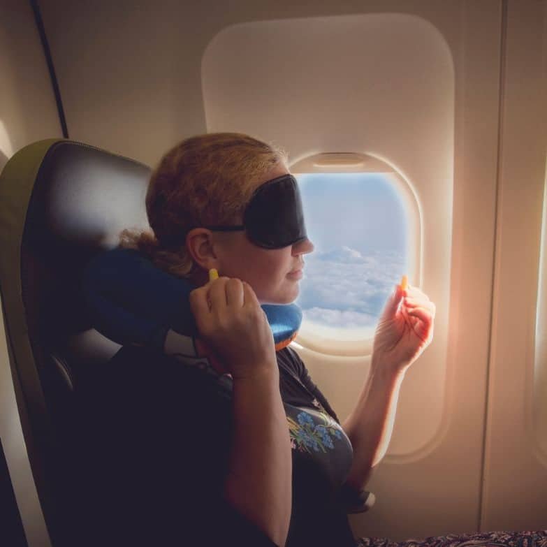 Bouchon d'oreille anti bruit pour avion