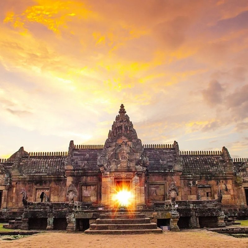 Phanomrung Temple Buriram Thailande