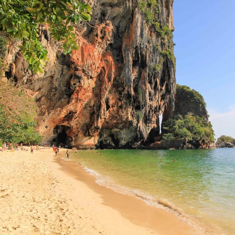Phra Nang Cave Beach Krabi Province Thailande