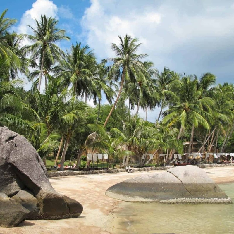 Sairee Beach Ko Tao Thailande