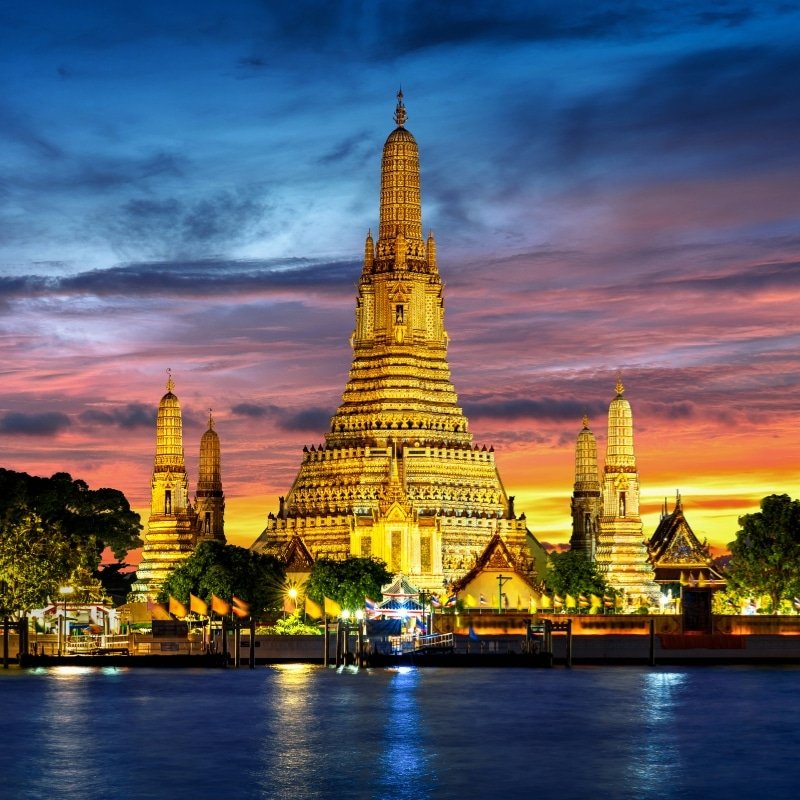 Temple Wat Zrun Thailande