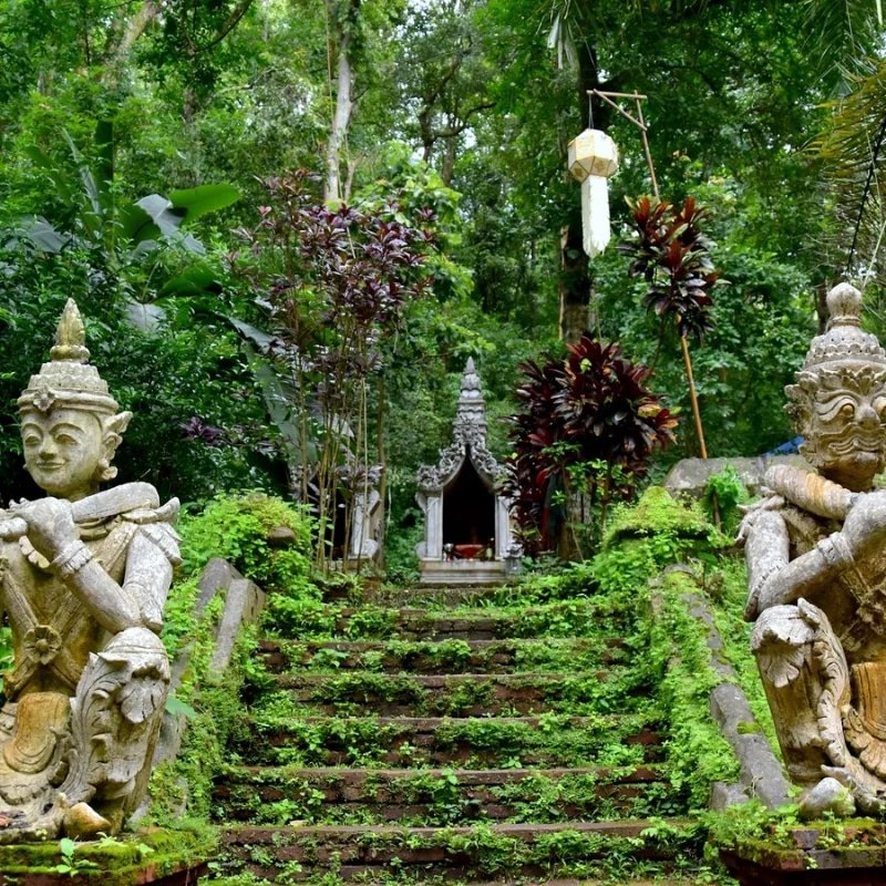 Wat Pha Lat Chiang Mai Thailande