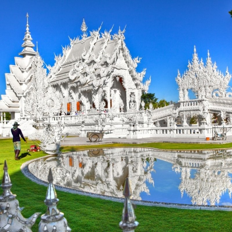 White Temple Wat Rong Khun Thailande